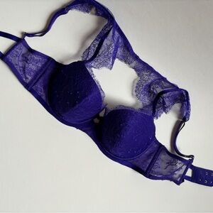 Lacy Violet Victorias Secret Bra Like New
